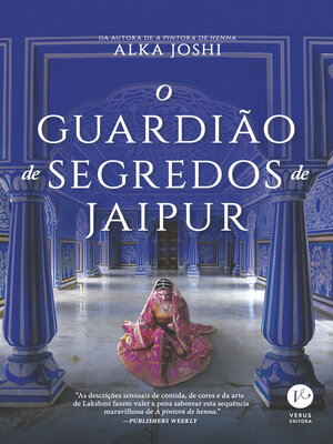 cover image of O guardião de segredos de Jaipur